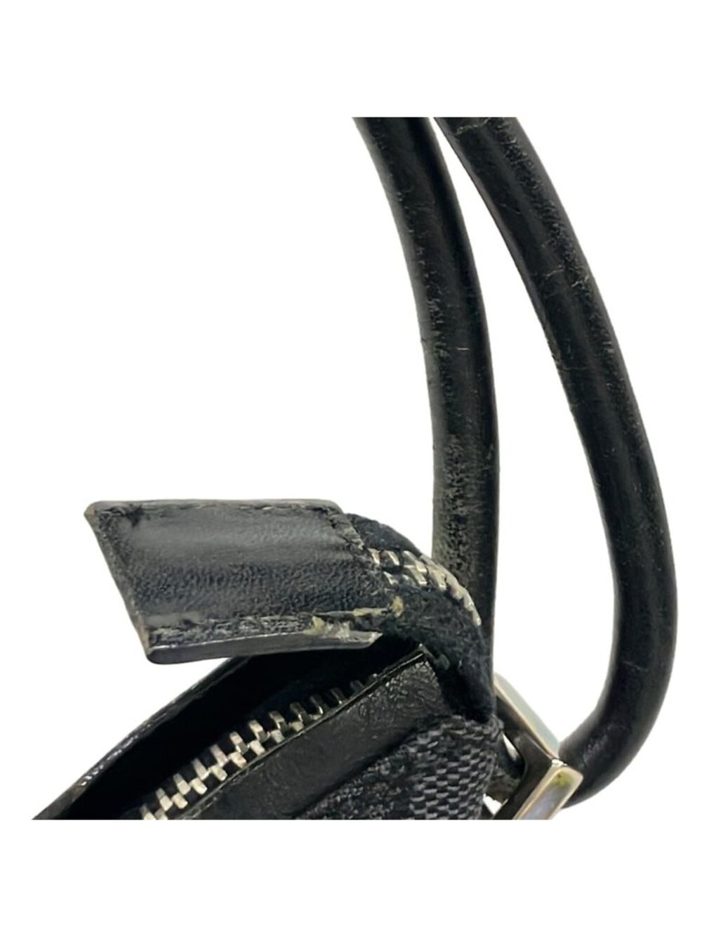 Gucci Handbag GG Pattern Black Leather - Picture 11 of 11